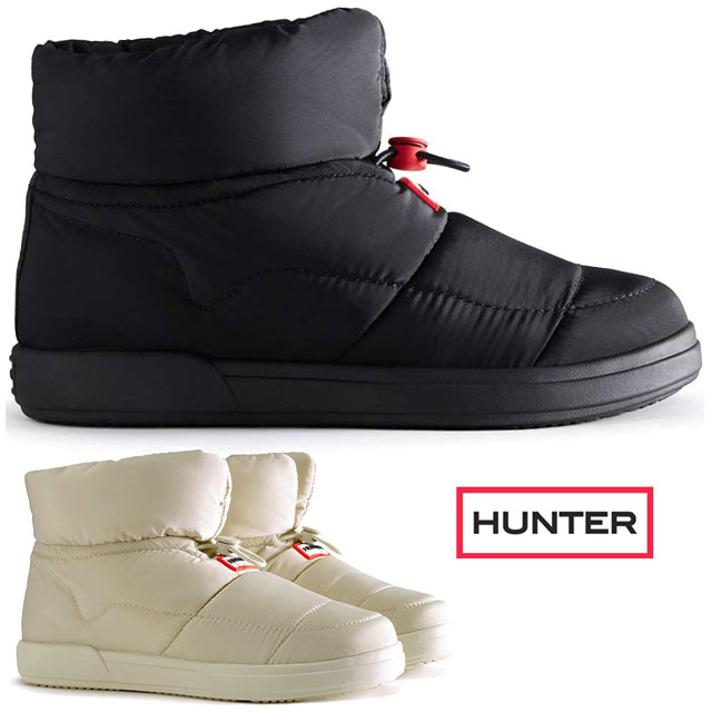 楽天市場】ハンター ブーツ イン/アウト ビーガン スエード ニッテッド