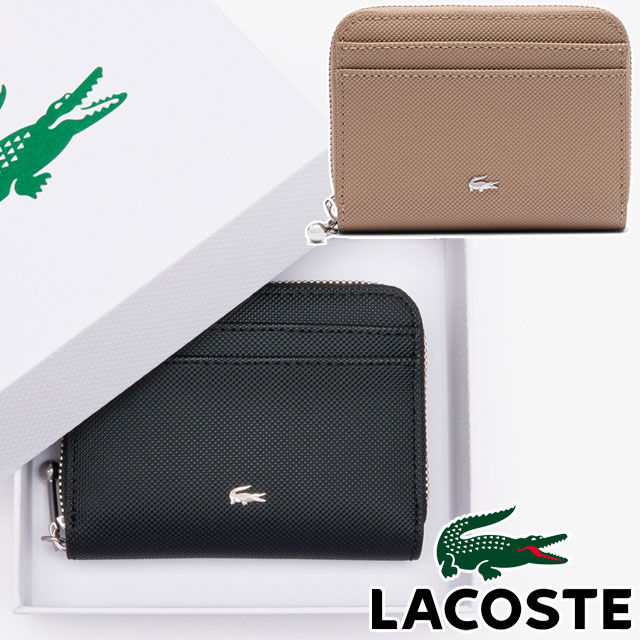 ■LACOSTE■デイリーシティ スモールジップウォレット LACOSTE｜デイリーシティ スモールジップウォレット | Rakuten