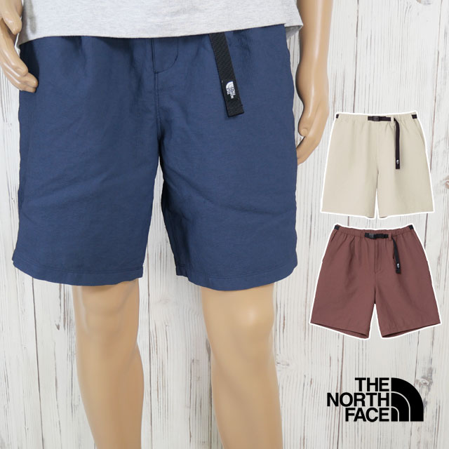 ザ・ノース・フェイス ショートパンツ メンズ NB42561 オーニングショーツ ボトムス 半ズボン リラックス カジュアル キャンプ アウトドア シンプル アパレル 灰 紺 茶 最強翌日配送 送料無料 evid｜ワールド靴店