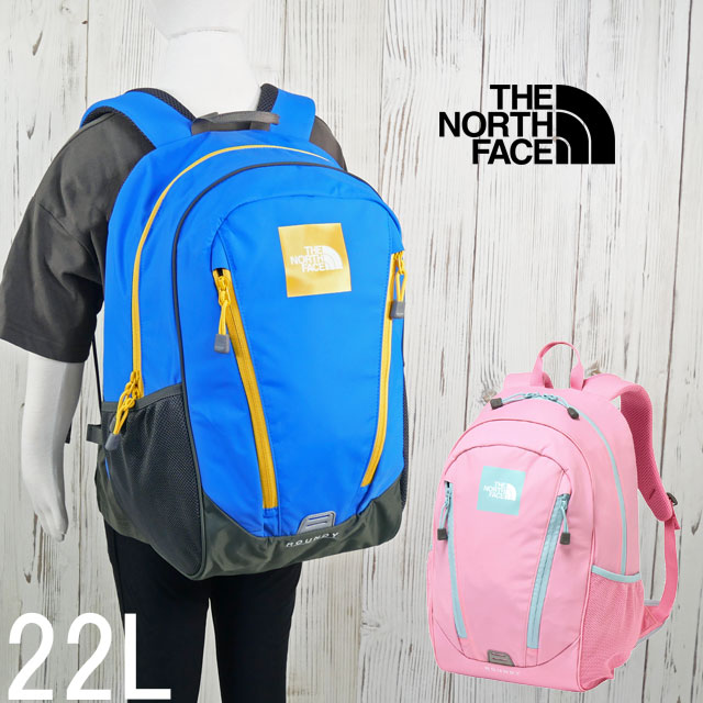 ザ・ノース・フェイス リュック K ラウンディ 22L キッズ 男の子 バッグ BAG バックパック ジュニア 女の子 デイパック アウトドア キャンプ 遠足 通学 タブレットスリーブ NMJ72358 ヒーローブルー プリズムピンク 鞄 送料無料 最強翌日配送 evid｜ワールド靴店