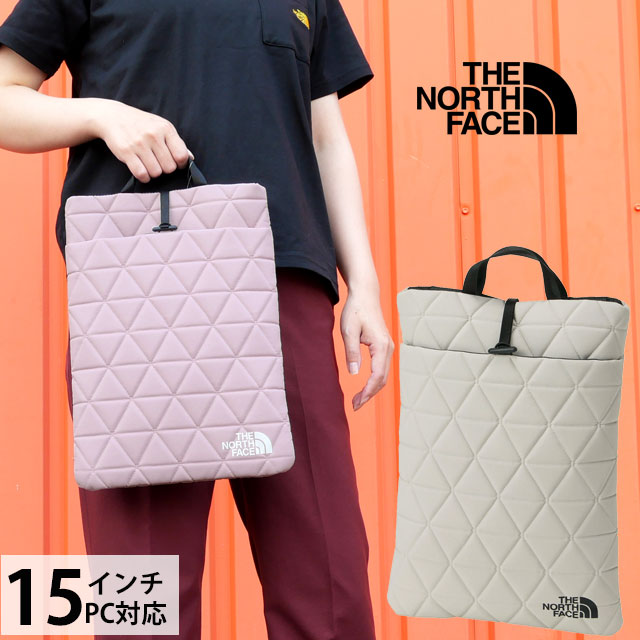 ＼ポイント7倍 4/15迄／ザ・ノース・フェイス レディース PCスリーブ NM32353 ジオフェイス ピーシースリーブ 15 15インチ専用 タブレットスリーブ 通勤 バッグインバッグ 書類 通学 メンズ パソコン 15inch ケース ピンク 白 送料無料 最強翌日配送 evid