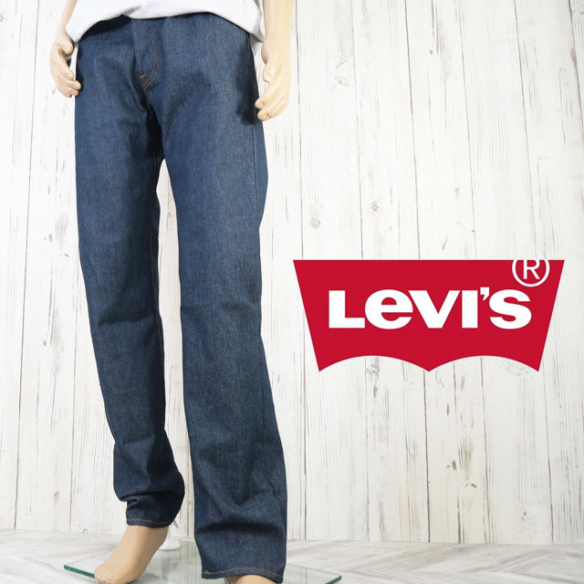 リーバイス 501 ORIGINAL リジッド ストレートフィット デニムパンツ メンズ オリジナル ジーンズ ベーシックシルエット 定番 レッドタブ ジーパン ボトムス ズボン コットン100% ボタンフライ アパレル 服 紺 5010000 送料無料 最強翌日配送 evid