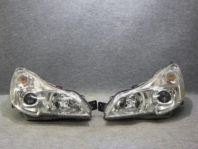 【中古】レガシィ ヘッドライト 左右 HID BR9 BM9 100-20061 4J 84001AJ280/290 バラスト付き スバル 260227015 中古 車 パーツ 中古パーツ 中古部品 カスタム 即発送