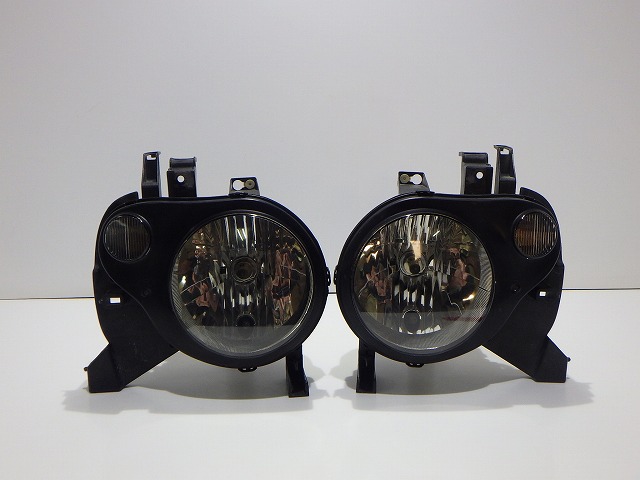 【中古】ラパン SS ヘッドライト左右 ハロゲン HE21S 100-59053 35120/35320-75H20 コーティング 260418024 中古 車 パーツ 中古パーツ 中古部品 カスタム 即発送
