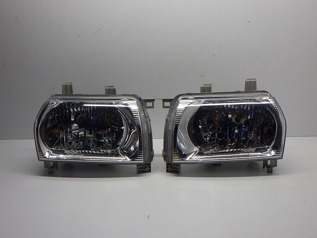 【中古】トッポ ヘッドライト左右 ハロゲン H42/H46 R7560 MR339158/157 コーティング 綺麗 251209029 中古 車 パーツ 中古パーツ 中古部品 カスタム 即発送