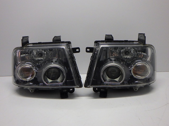 【中古】EKスポーツ ヘッドライト左右 HID H81W P3247 D 8301A625 8301A626 コーティング 綺麗 260326031 中古 車 パーツ 中古パーツ 中古部品 カスタム 即発送