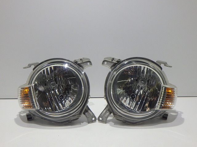 【中古】ミラココア ヘッドライト左右 ハロゲン L675S L685S 100-51991 81110-B2530 81150-B2530 コーティング 260411233 中古 車 パーツ 中古パーツ 中古部品 カスタム 即発送