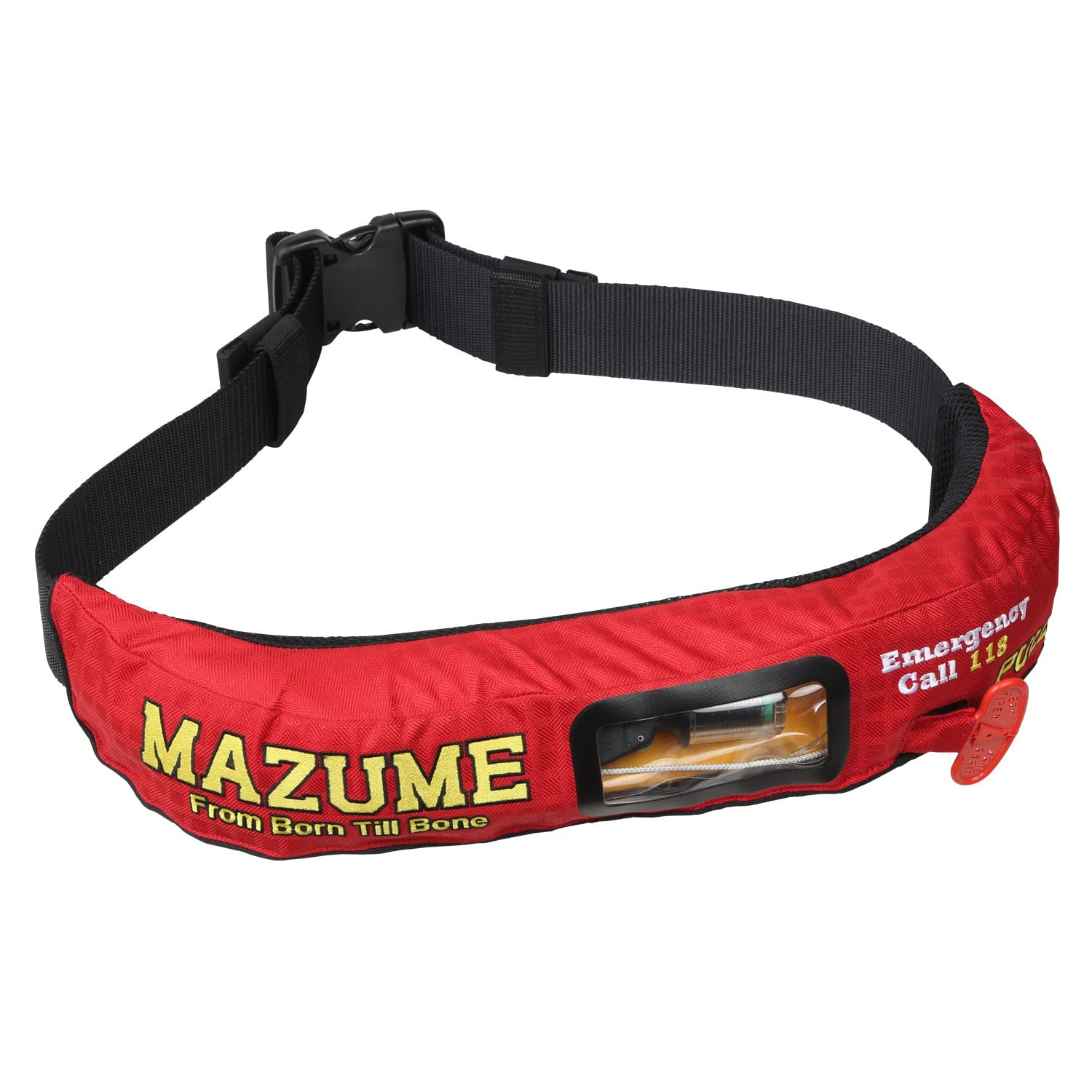 マズメ (Mazume) ライフジャケット 釣り 大人用 ベルト 腰巻 桜マーク 国土交通省認定品 自動・手動膨脹式 インフレータブルウエストII MZLJ-841 レッド 17,582円