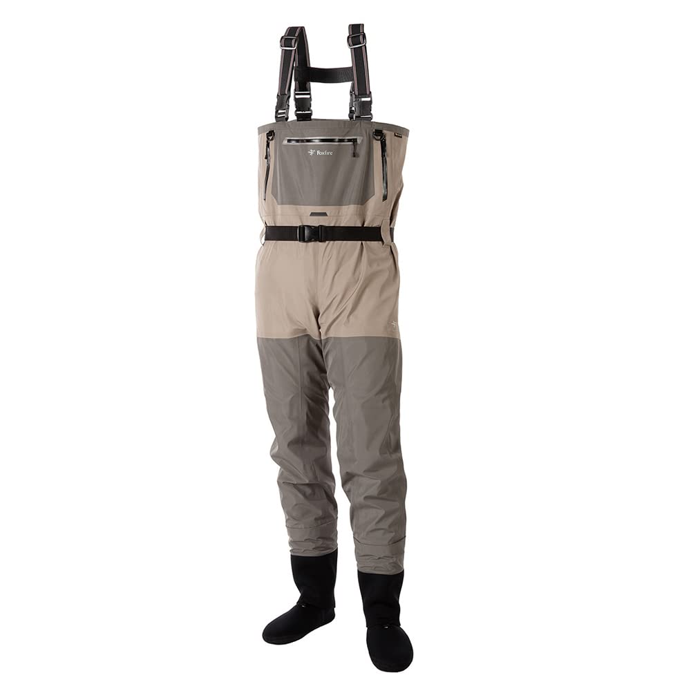 [フォックスファイヤー] ウエーダー 【5023052】【雨合羽】【GORE-TEX】【6層】【魚釣り】 エキスパートツーシーム ウェーダー メンズ 石ころ M