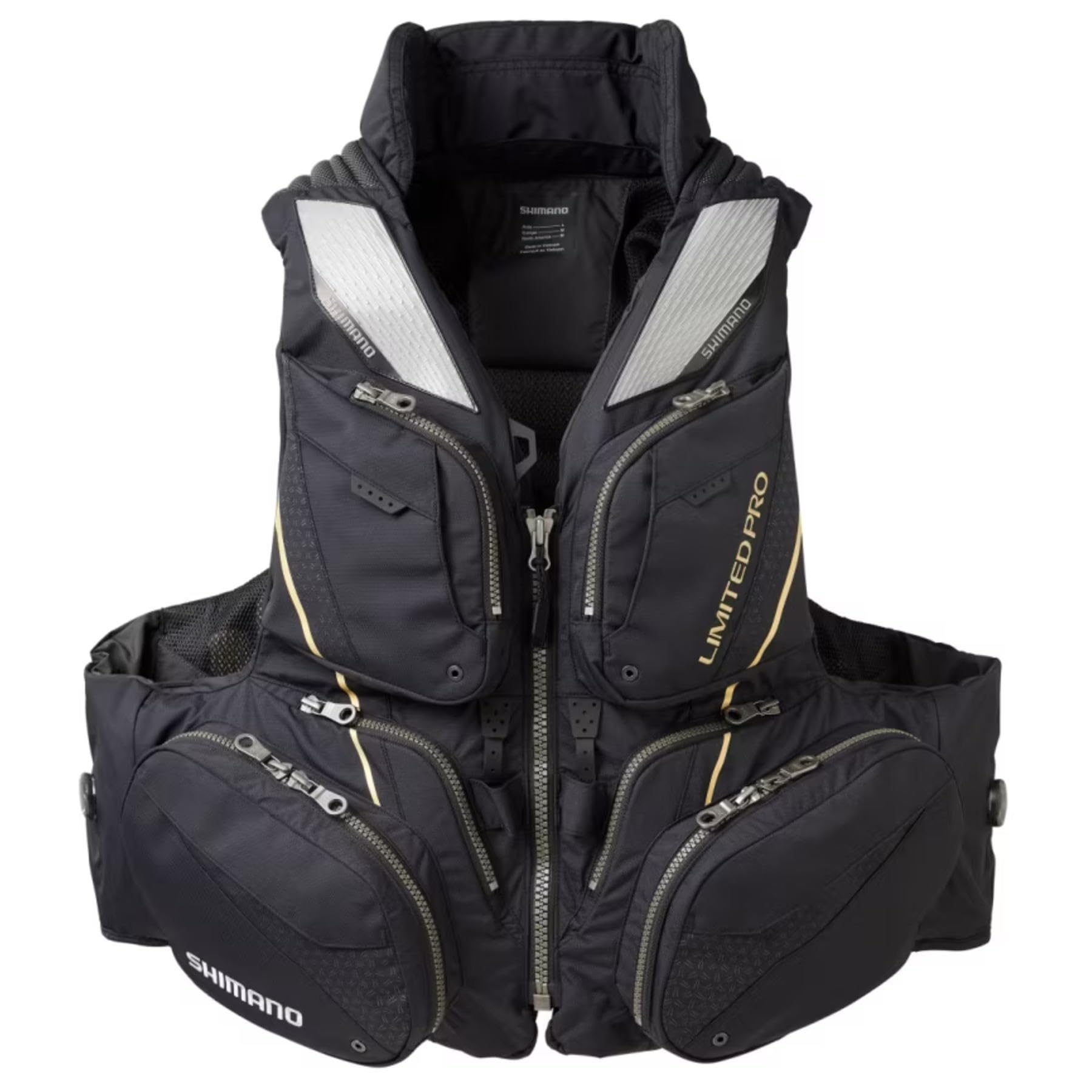 シマノ(SHIMANO) リミテッドプロ フローティングベスト 枕付 VF-130W リミテッドブラック 2XL