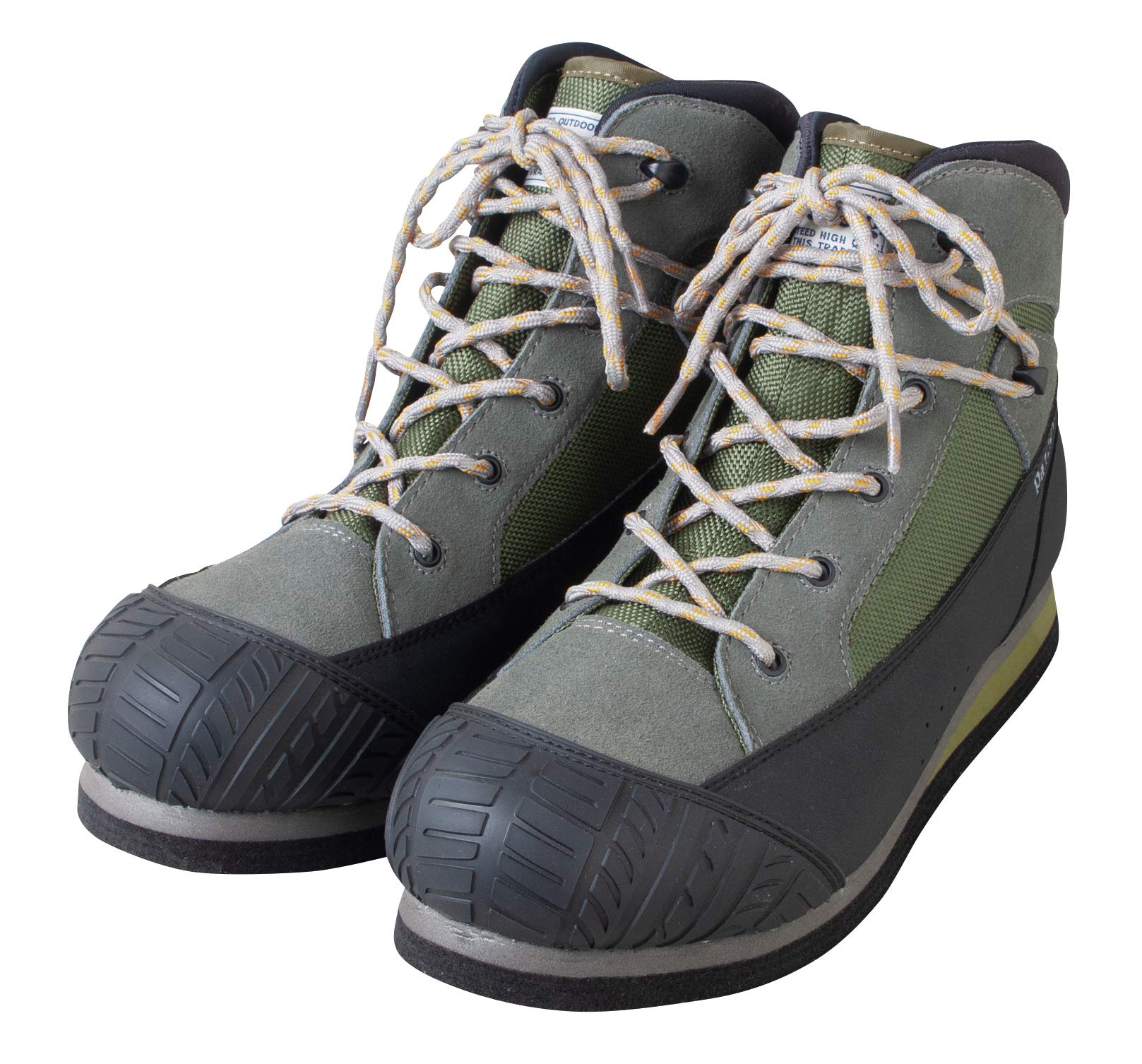 [パズデザイン] ライトウェイトウェーディングシューズ 印字機6 FESP (LIGHTWEIGHT WADING SHOES VI) フェルトスパイク底模範例 オリーブ 3L ZWS-619