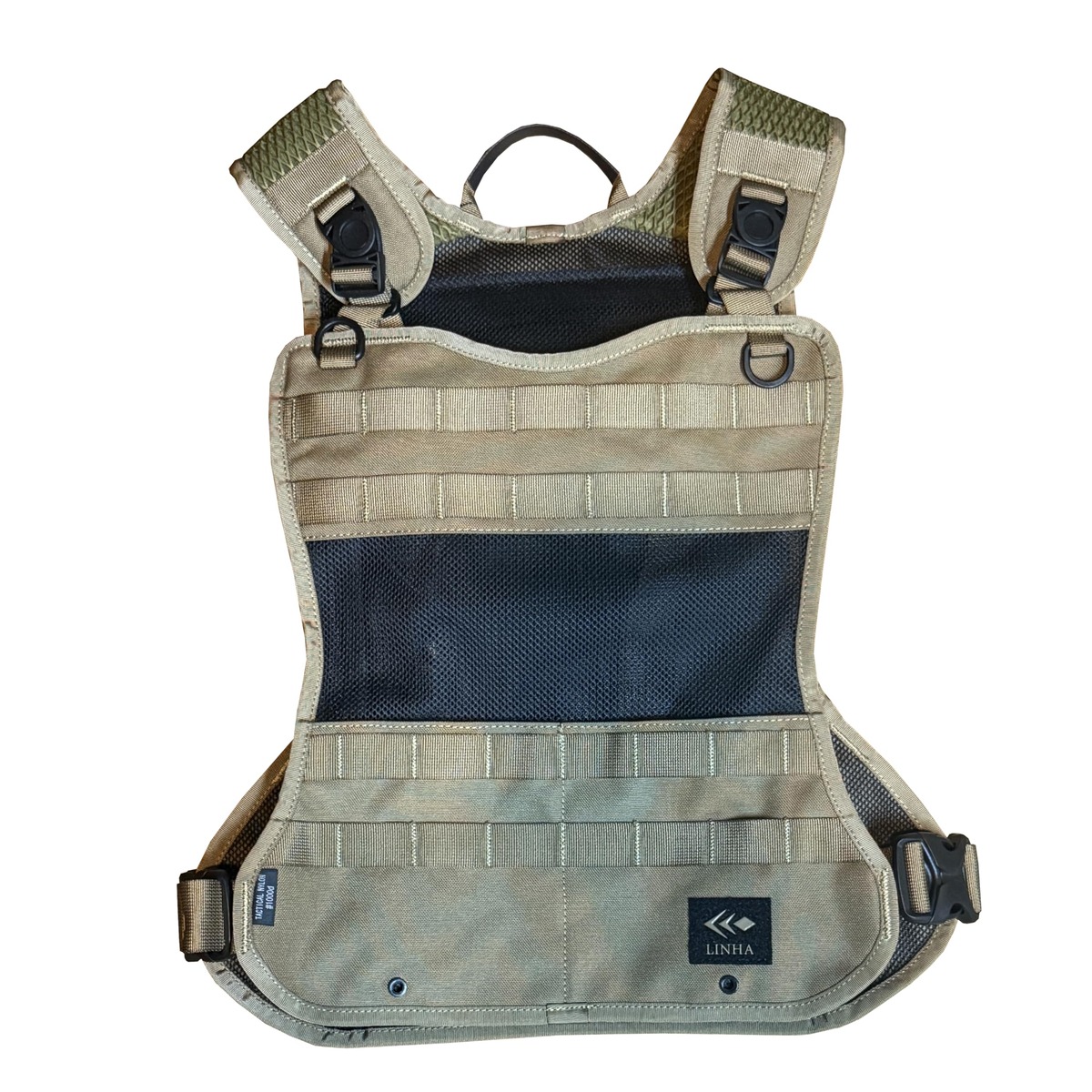 LINHA(リーニア) STREAM VEST \"UMPIRE\"" STP-04 KHAKI(ｶｰｷ)"