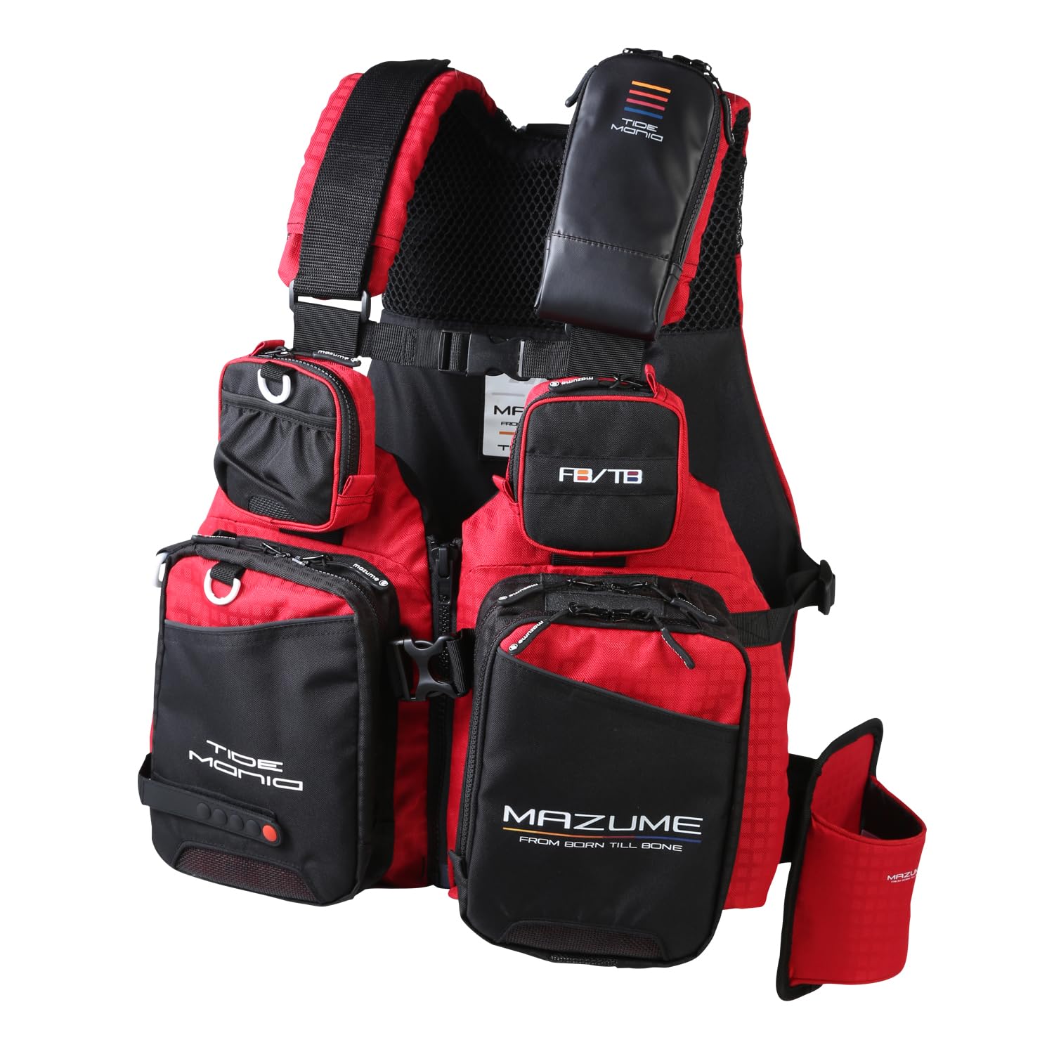mazume MZX タイドマニア MZXLJ-089 レッドフリーサイズ mazume MZX タイドマニア ライフジャケット MZXLJ-089 レッド