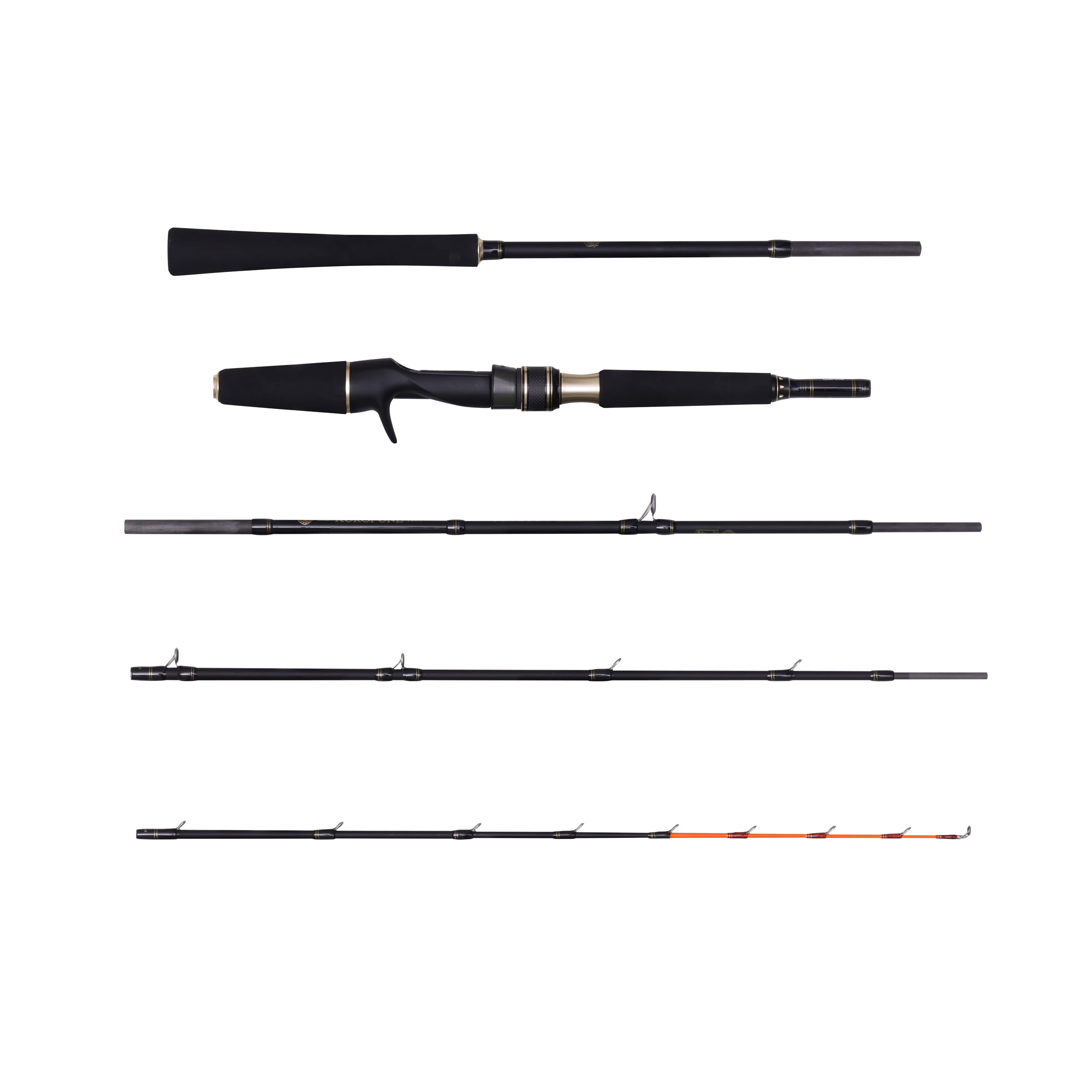 AbuGarcia (アブガルシア) 黒船 KTTC-82/185MH-タチウオテンヤ8:2先調子モバイル5 パックロッド 電車 トラベル 10,044円