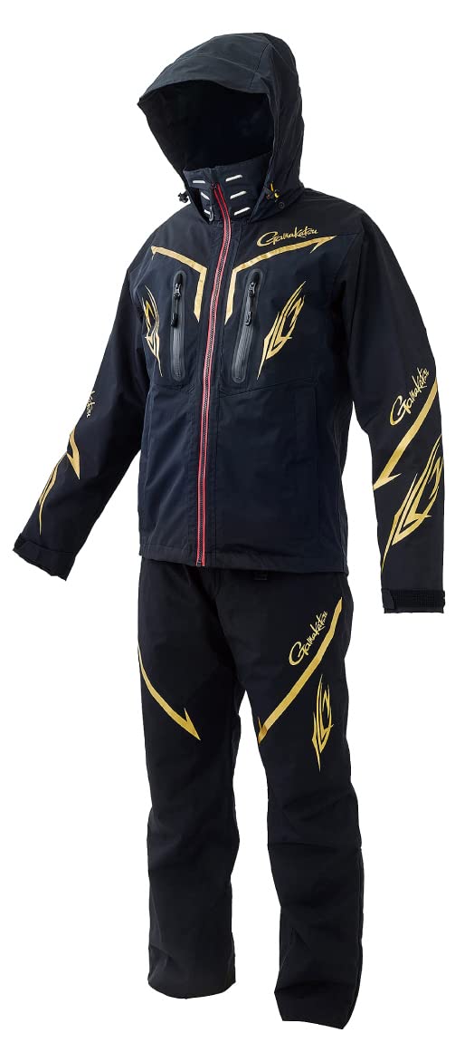 楽天市場】【がまかつ(Gamakatsu)】GM-3466 ﾌｨｯｼﾝｸﾞﾚｲﾝｽｰﾂ ﾌﾞﾗｯｸ