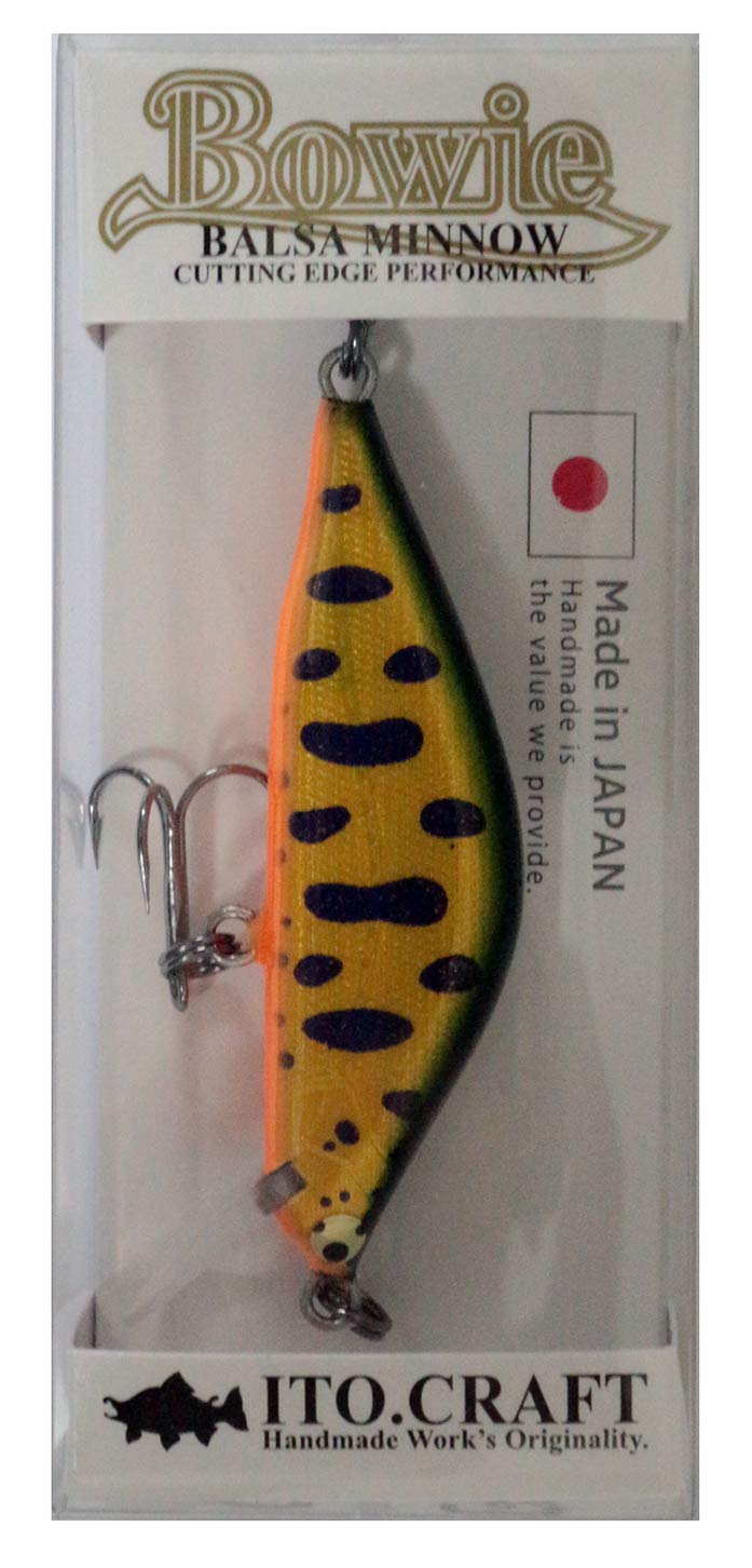 楽天市場】ボウイ 42Sタイプ2 イトウクラフト BOWIE バルサミノー 量産