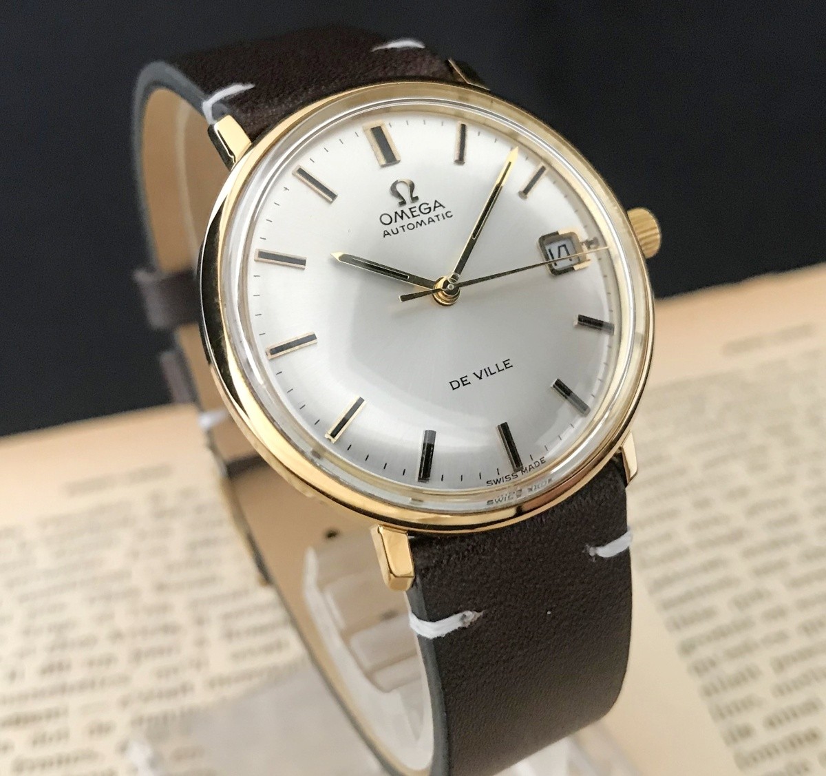 中古 Omega オメガ デビル Cal 565 中古 メンズ腕時計 ワンピースケース 自動巻き ヴィンテージ アンティーク 仕上げ済み Mozago Com