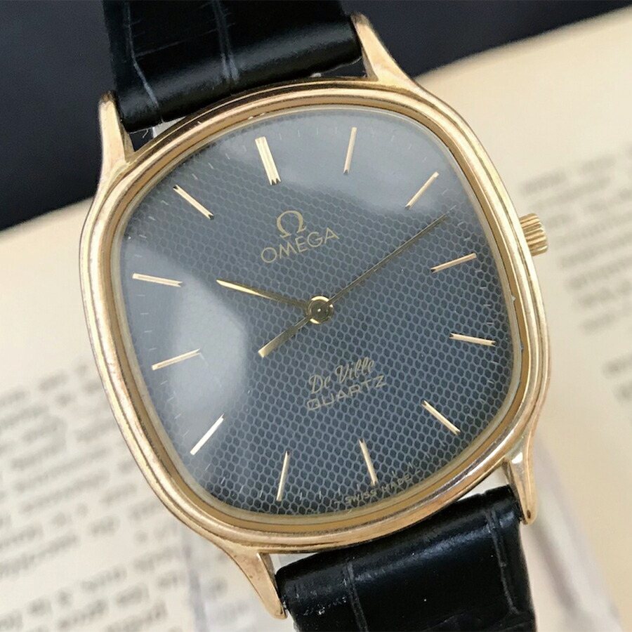 楽天市場 Omega オメガ デビル ヴィンテージ アンティーク クオーツ 中古 スクエア グレー文字盤 メンズ腕時計 World Watch Forest 腕時計専門店