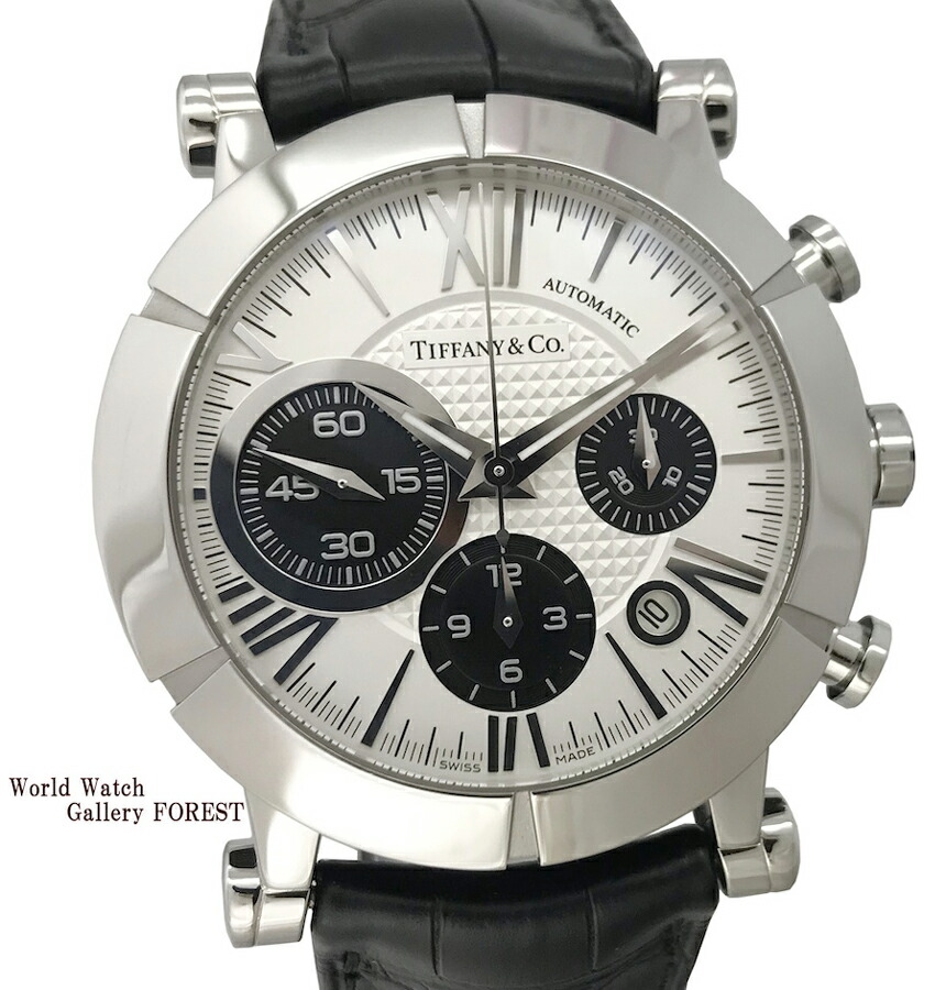 ティファニー アトラス ジェント クロノグラフ 中古 メンズ腕時計 Tiffany Co Z1000 12a21a71a 自動巻き Sランク Elteachermurcia Com