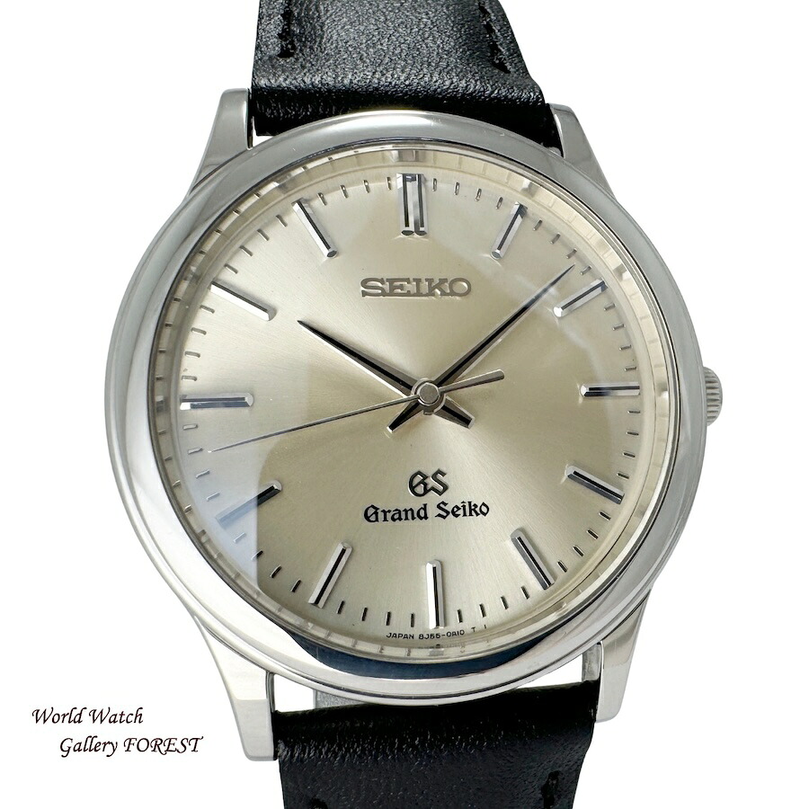 ☆新品仕上げ☆Grand Seiko グランドセイコー☆SBGF015 中古 メンズ腕時計 クオーツ 8J55-0A10 シルバー文字盤☆Aランク☆｜World Watch FOREST 腕時計専門店