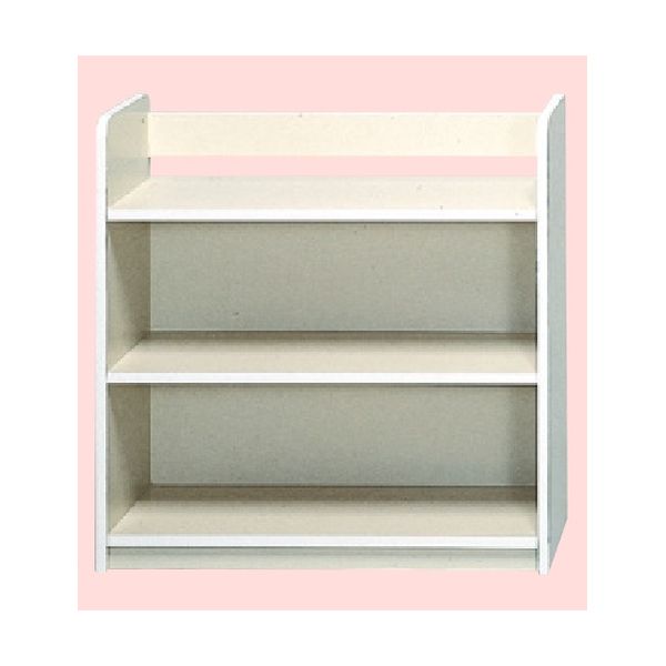 楽天市場】モンテッソーリ モンテ 新教材・教具棚 2段白 おもちゃ