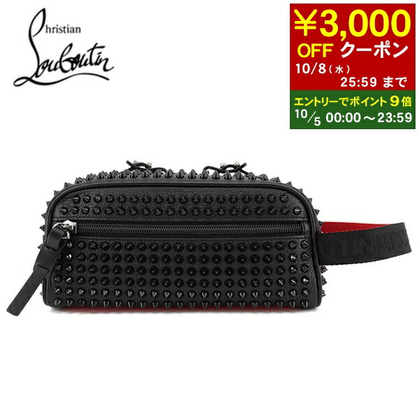 クリスチャン ルブタン 長財布Christian セカンドバッグ Christian Louboutin】クリスチャンルブタン スパイク ロック