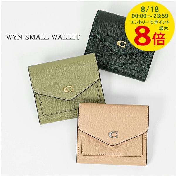 コーチ COACH 二つ折り財布　ダブルビルフォールドウォレットオリーブグリーン コーチ COACH 二つ折り財布 ダブルビルフォールドウォレット