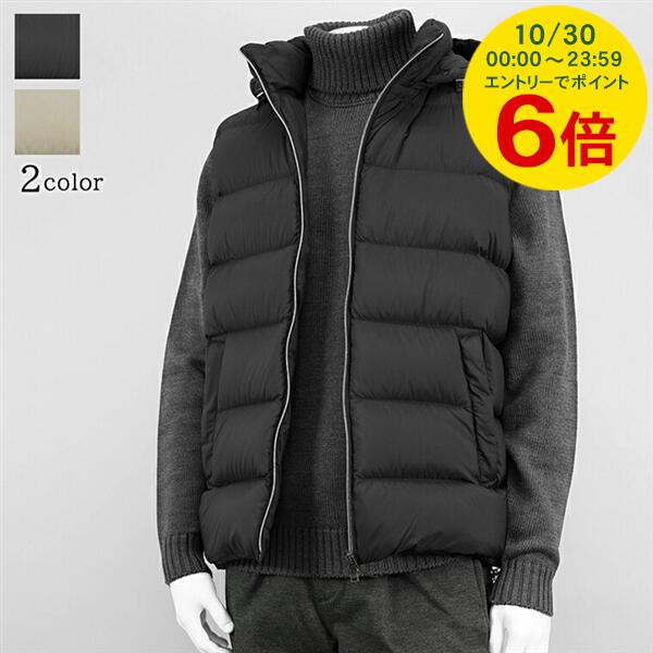 希少✨　ヘルノ　リバーシブル　ダウンベスト　サイズ　40 極美品 HERNO ヘルノ リバーシブル ダウンベスト ネイビー/グレ