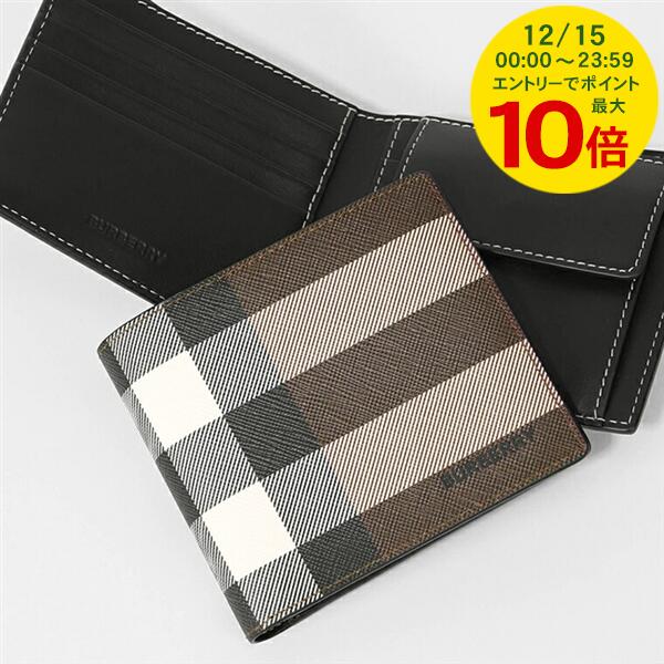 楽天市場】バーバリー 二つ折り財布 ブラウン メンズ BURBERRY 8052802