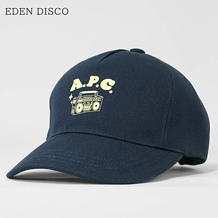 APC キャップ　ブラック A.P.C. ロゴ キャップ | ブラック | FARFETCH JP