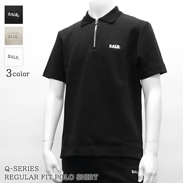【国内発送】BALR. ポロシャツ 半袖 FELT LOGO b11221002 国内発送】BALR. ポロシャツ 半袖 FELT LOGO b11221002 (BALR