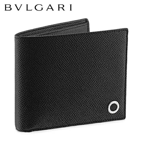 数量は多 21春夏新作 ブルガリ Bvlgari メンズ 2つ折り財布 サイフ Black ブラック ブルガリ ブルガリ 折 財布 小物 ウォレット プレゼント 誕生日 パーティー バレンタイン クリスマス 手数料安い Prosaudebrasil Com Br