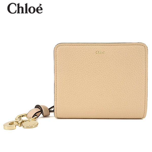 クロエ Chloe レディース 2つ折り紙入れ ALPHABET CHC22WP765F57 CEMENT PINK 6J5 字母 パウダーコンパクト ウォレット 折紙入れ ミニ紙入れ サイフ 小物 差し上げ物 生まれ落ちる日 クリスマス 母の日