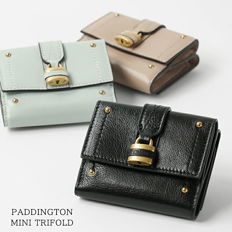 楽天市場】クロエ Chloe レディース 3つ折り財布 CHLOE ICONIC MINI