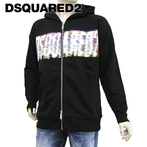 開店祝い ジップパーカー パーカー ダブルジップ 長袖 裏起毛 ドロップショルダー Sl ブラック 900 S S71hg0095 ジップ アップパーカー メンズ ディースクエアード Dsquared2 21秋冬新作 S71hg0095 S 900 Www Jmndesignsource Com