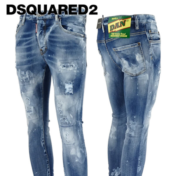 Dsquared2 22/23AW ICONデニム46激レアイエロータグ新品-