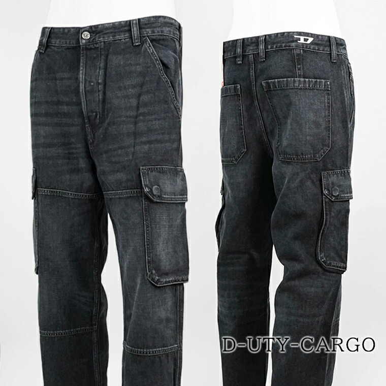 DIESEL D-Sire-Cargo-SデニムカーゴパンツA11871 W23 DIESEL ディーゼル D-Sire-Cargo-Sデニムカーゴパンツ A11871