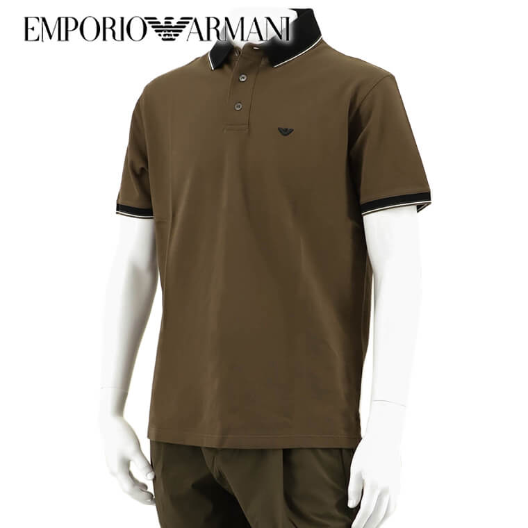 新品EMPORIO ARMANI 3R1F70 1JTKZ 01F8ポロシャツL+letscom.be