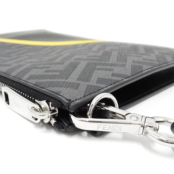 フェンディ FENDI メンズ スリム A9XS ZUCCA プレゼント 小物 ポーチ