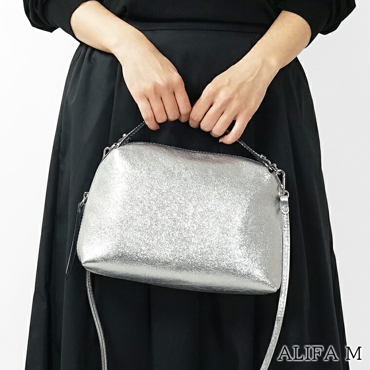 ジャンニキアリーニ GIANNI CHIARINI レディース ショルダーバッグ ALIFA M BS8148 VNCMET ARGENTO 359 ジャンニキャリーニ MEDIUM SIZE ミディアムサイズ アリファ 小物 ハンドバッグ ポシェット 2way 2ウェイ プレゼント 誕生日 クリスマス 母の日 【2026春夏新作】