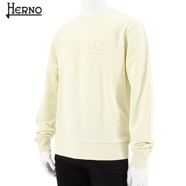 【楽天市場】ヘルノ HERNO メンズ スウェットシャツ JG00004UR 50017 オフホワイト 1100 HERNO RESORT ...