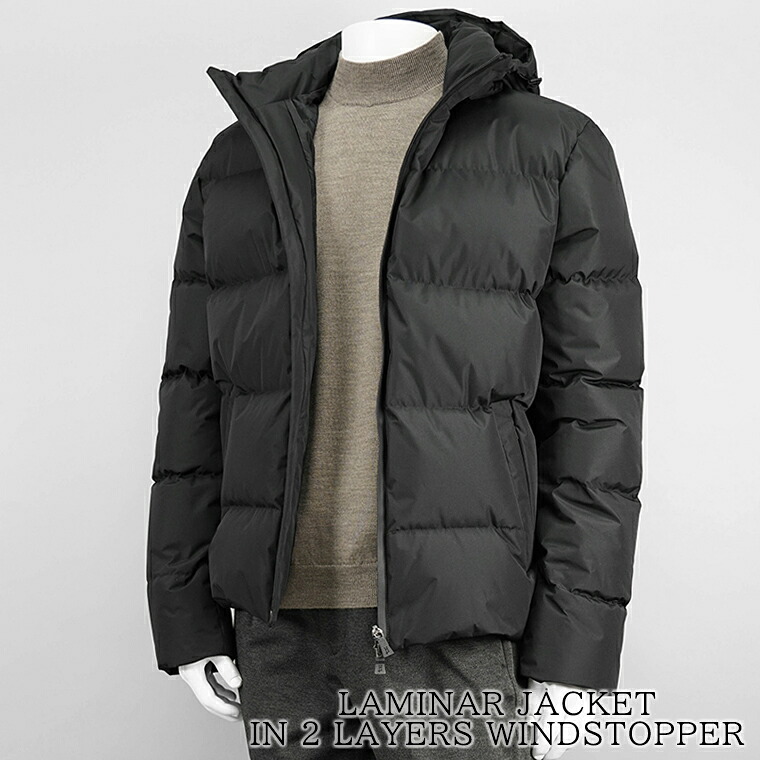 【楽天市場】ヘルノ HERNO メンズ ダウンジャケット LAMINAR JACKET IN 2 LAYERS WINDSTOPPER ...