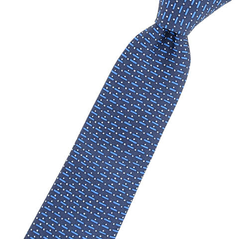エルメス Hermes 総柄 小物 Pong Ciel ネクタイ ブルー 誕生日 結婚式 織柄 メンズ Marine Bleu Roi 5949