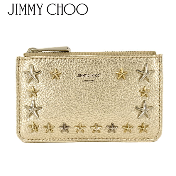 パステルオリーブ ジミーチュウ JIMMY CHOO カードケース＆コイン