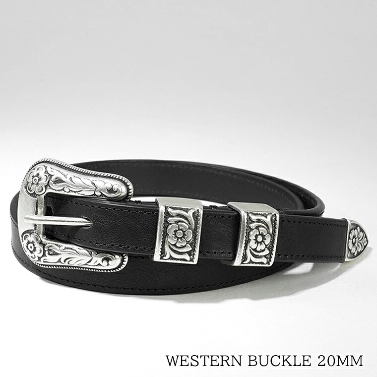 ジェイアンドエムデヴィッドソン J\u0026M DAVIDSON メンズ レディース 胴締め WESTERN BUCKLE 20MM BWST 0XX AN20 BLACK 黒いこと 999S MBF ウェスタン バックル 胴締め 20MM ウエスタン胴締め プンターレ付き添い人 小物 差し上げ物 生まれ落ちる日 クリスマス バレンタイン 【2026春夏新作】