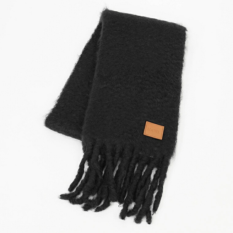 【美品】ロエベ マフラー LOEWE アナグラムマフラー 特に高い人気を誇るロエベ コーナーの
