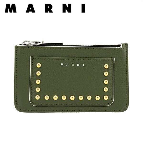 MARNI コインケース グリーン 楽天市場】マルニ コインケース（小銭入れ） 財布 メンズ ネック