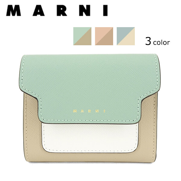 SALE／56%OFF】 マルニ MARNI レディース 3つ折り財布 PFMO0052U8