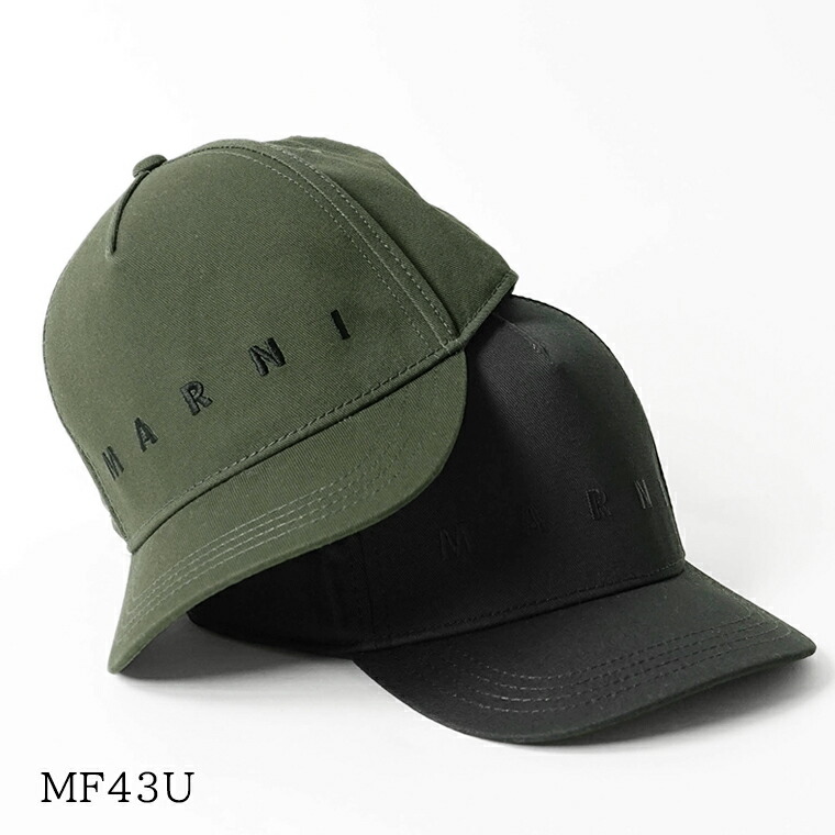 楽天市場】MARNI マルニ Logo Baseball Cap ベースボールキャップ 帽子