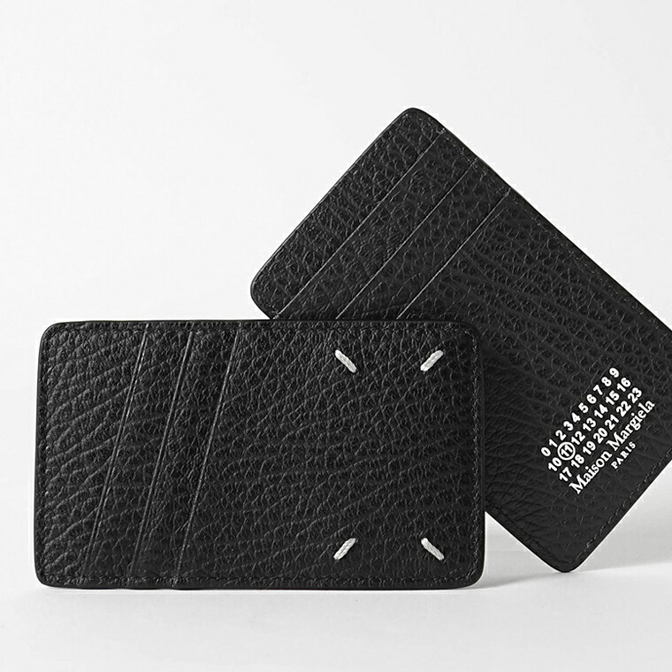メゾンマルジェラ Maison Margiela メンズ レディース カードケース SA1VX0017 P4455 ブラック T8013 4ステッチ カード入れ カードホルダー 小物 プレゼント 誕生日 バレンタイン クリスマス 父の日 母の日 22,578円